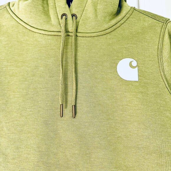 Carhartt Long Sleeve Graphic Hoodie in Green (XS to S) New with Tag - Picture 8 of 14